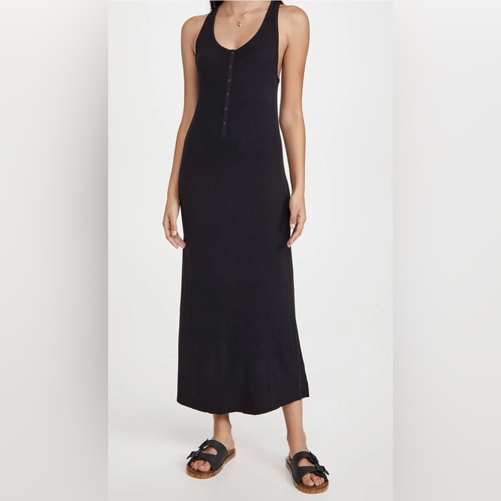 Splendid Raven Henley Dress
